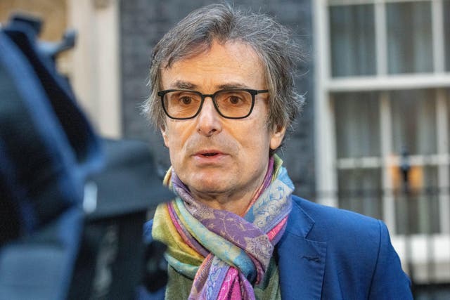 Women’s scarves and crocheted ties - what on earth is Robert Peston